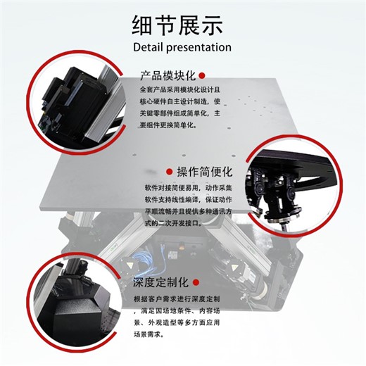 方形六自由度运动平台