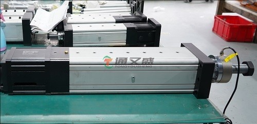 大推力步进电缸在玻璃生产设备中的应用